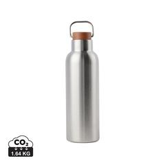 Vue VINGA Bouteille isotherme 800 ml en acier RCS Ciro de couleur gris| Krokrodeal