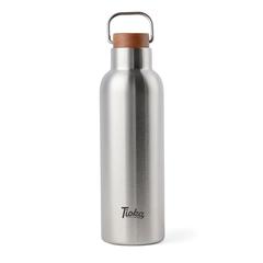 Vue VINGA Bouteille isotherme 800 ml en acier RCS Ciro de couleur gris| Krokrodeal