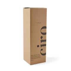 Vue VINGA Bouteille isotherme 800 ml en acier RCS Ciro de couleur gris| Krokrodeal