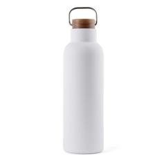 Vue VINGA Bouteille isotherme 800 ml en acier RCS Ciro de couleur blanc| Krokrodeal