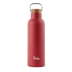 Vue VINGA Bouteille isotherme 800 ml en acier RCS Ciro de couleur rouge| Krokrodeal