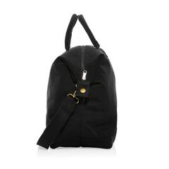 Vue Sac week-end en toile recyclée 500 g/m² AWARE™ Kezar de couleur noir| Krokrodeal
