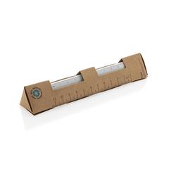 Vue Crayon infini et multitâches en aluminium recyclé RCS Eon de couleur blanc| Krokrodeal