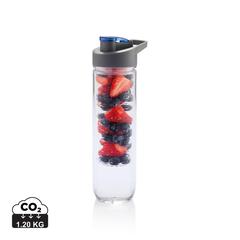 Vue Bouteille d’eau à infusion de couleur bleu| Krokrodeal