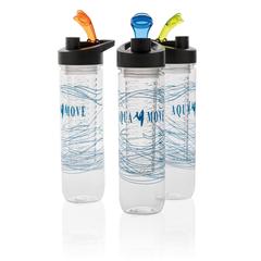 Vue Bouteille d’eau à infusion de couleur bleu| Krokrodeal