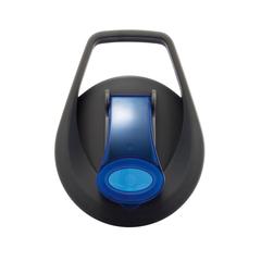 Vue Bouteille d’eau à infusion de couleur bleu| Krokrodeal