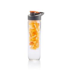 Vue Bouteille d’eau à infusion de couleur orange| Krokrodeal