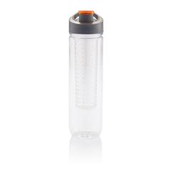 Vue Bouteille d’eau à infusion de couleur orange| Krokrodeal