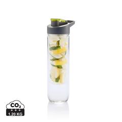 Vue Bouteille d’eau à infusion de couleur gris| Krokrodeal