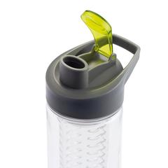 Vue Bouteille d’eau à infusion de couleur gris| Krokrodeal