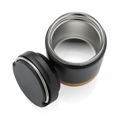 Vue Conteneur à aliments en acier recyclé certifiée RCS Savory de couleur noir| Krokrodeal