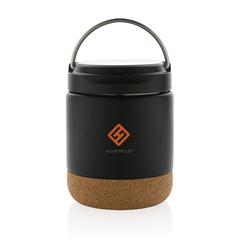 Vue Conteneur à aliments en acier recyclé certifiée RCS Savory de couleur noir| Krokrodeal