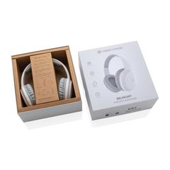 Vue Casque sans fil Urban Vitamin Belmont de couleur blanc| Krokrodeal