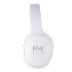 Vue Casque sans fil Urban Vitamin Belmont de couleur blanc| Krokrodeal