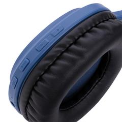Vue Casque sans fil Urban Vitamin Belmont de couleur bleu| Krokrodeal