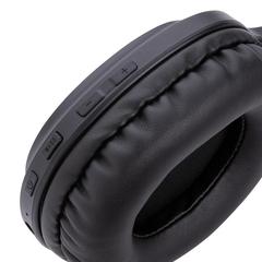 Vue Casque sans fil Urban Vitamin Belmont de couleur noir| Krokrodeal