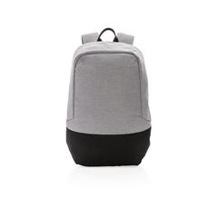 Vue Sac à dos antivol et anti RFID de couleur gris| Krokrodeal