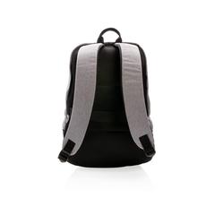 Vue Sac à dos antivol et anti RFID de couleur gris| Krokrodeal