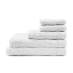 Vue VINGA Serviette Birch 90x150 de couleur blanc| Krokrodeal