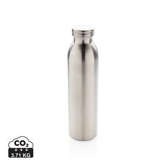 Vue Bouteille étanche avec isolation en cuivre de couleur gris| Krokrodeal