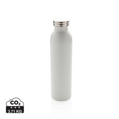 Vue Bouteille étanche avec isolation en cuivre de couleur blanc| Krokrodeal