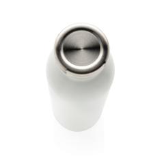 Vue Bouteille étanche avec isolation en cuivre de couleur blanc| Krokrodeal