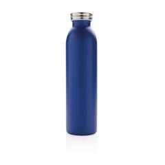 Vue Bouteille étanche avec isolation en cuivre de couleur bleu| Krokrodeal