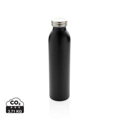 Vue Bouteille étanche avec isolation en cuivre de couleur noir| Krokrodeal