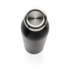 Vue Bouteille étanche avec isolation en cuivre de couleur noir| Krokrodeal