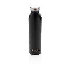 Vue Bouteille étanche avec isolation en cuivre de couleur noir| Krokrodeal