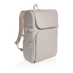 Vue Sac weekend en rPET AWARE™ Pascal de couleur beige| Krokrodeal