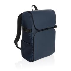 Vue Sac weekend en rPET AWARE™ Pascal de couleur bleu| Krokrodeal