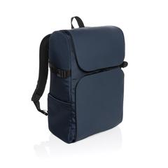 Vue Sac weekend en rPET AWARE™ Pascal de couleur bleu| Krokrodeal