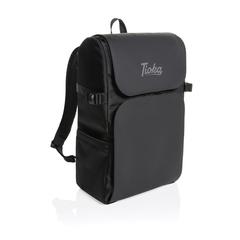 Vue Sac weekend en rPET AWARE™ Pascal de couleur noir| Krokrodeal