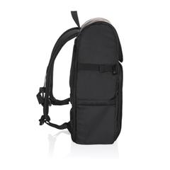 Vue Sac weekend en rPET AWARE™ Pascal de couleur noir| Krokrodeal