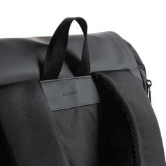Vue Sac weekend en rPET AWARE™ Pascal de couleur noir| Krokrodeal