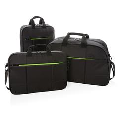 Vue Sac à dos 100% RPET pour ordinateur 15,6" Soho de couleur noir| Krokrodeal