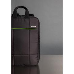 Vue Sac à dos 100% RPET pour ordinateur 15,6" Soho de couleur noir| Krokrodeal