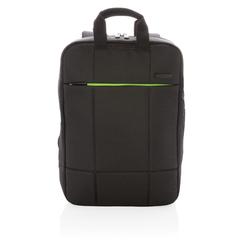 Vue Sac à dos 100% RPET pour ordinateur 15,6" Soho de couleur noir| Krokrodeal