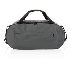 Vue Sac de sport moderne en rPET Impact AWARE™ de couleur gris| Krokrodeal