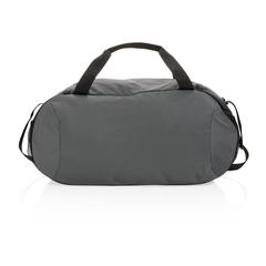 Vue Sac de sport moderne en rPET Impact AWARE™ de couleur gris| Krokrodeal