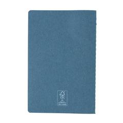 Vue Carnet A5 à couverture souple de couleur bleu| Krokrodeal