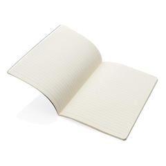 Vue Carnet A5 à couverture souple de couleur bleu| Krokrodeal
