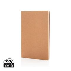 Vue Carnet A5 à couverture souple de couleur marron| Krokrodeal