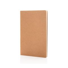 Vue Carnet A5 à couverture souple de couleur marron| Krokrodeal