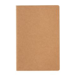 Vue Carnet A5 à couverture souple de couleur marron| Krokrodeal