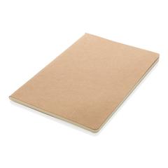 Vue Carnet A5 à couverture souple de couleur marron| Krokrodeal