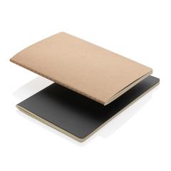 Vue Carnet A5 à couverture souple de couleur marron| Krokrodeal