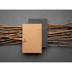Vue Carnet A5 à couverture souple de couleur marron| Krokrodeal