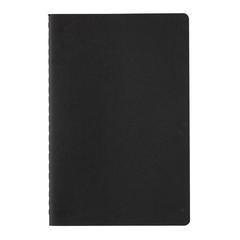 Vue Carnet A5 à couverture souple de couleur noir| Krokrodeal